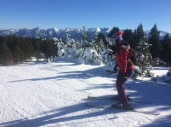 Sortie ski à Font-Romeu Pyrénées 2000